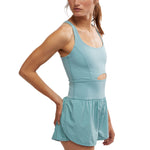 FP Movement 02. WOMENS APPAREL - WOMENS DRESS|SKIRT - WOMENS JUMPERS Women's Righteous Runsie 3318 EUCALYPTUS