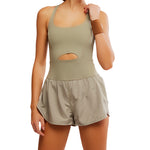 FP Movement 02. WOMENS APPAREL - WOMENS DRESS|SKIRT - WOMENS JUMPERS Women's Righteous Runsie 4452 SAGE STONE