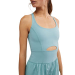 FP Movement 02. WOMENS APPAREL - WOMENS DRESS|SKIRT - WOMENS JUMPERS Women's Righteous Runsie 3318 EUCALYPTUS