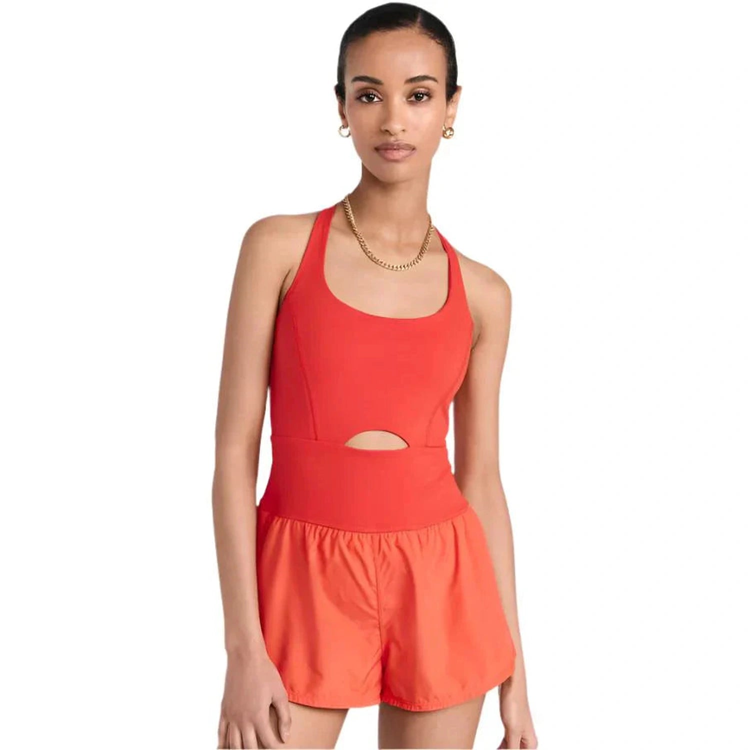 FP Movement 02. WOMENS APPAREL - WOMENS DRESS|SKIRT - WOMENS JUMPERS Women's Righteous Runsie 6001 FLAME