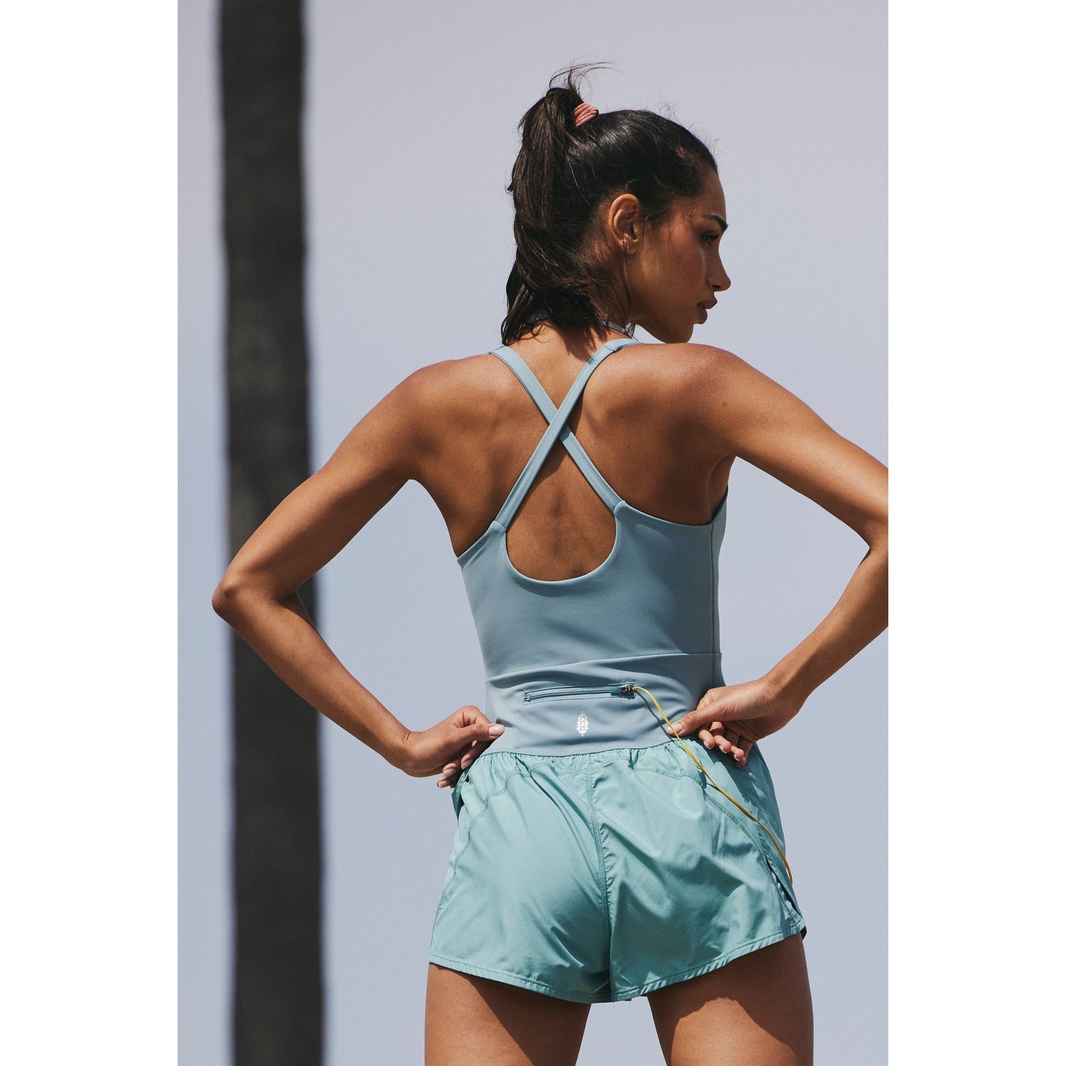 FP Movement 02. WOMENS APPAREL - WOMENS DRESS|SKIRT - WOMENS JUMPERS Women's Righteous Runsie 7730 SOUR CITRUS