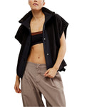 FP Movement 02. WOMENS APPAREL - WOMENS VEST - WOMENS VEST FLEECE Women's Scout It Out Fleece Vest 0010 BLACK