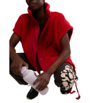 FP Movement 02. WOMENS APPAREL - WOMENS VEST - WOMENS VEST FLEECE Women's Scout It Out Fleece Vest 6600 CRANBERRY