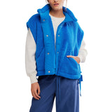 FP Movement 02. WOMENS APPAREL - WOMENS VEST - WOMENS VEST FLEECE Women's Scout It Out Fleece Vest 4269 LIGHT COBALT