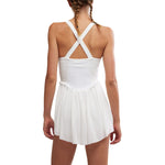 FP Movement 02. WOMENS APPAREL - WOMENS DRESS|SKIRT - WOMENS DRESS ACTIVE Women's Smockin Hot Dress 1100 WHITE