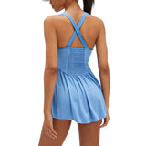 FP Movement 02. WOMENS APPAREL - WOMENS DRESS|SKIRT - WOMENS DRESS ACTIVE Women's Smockin Hot Dress 4415 DENIM BLUE