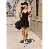 FP Movement 02. WOMENS APPAREL - WOMENS DRESS|SKIRT - WOMENS DRESS ACTIVE Women's Smockin Hot Dress 0010 BLACK