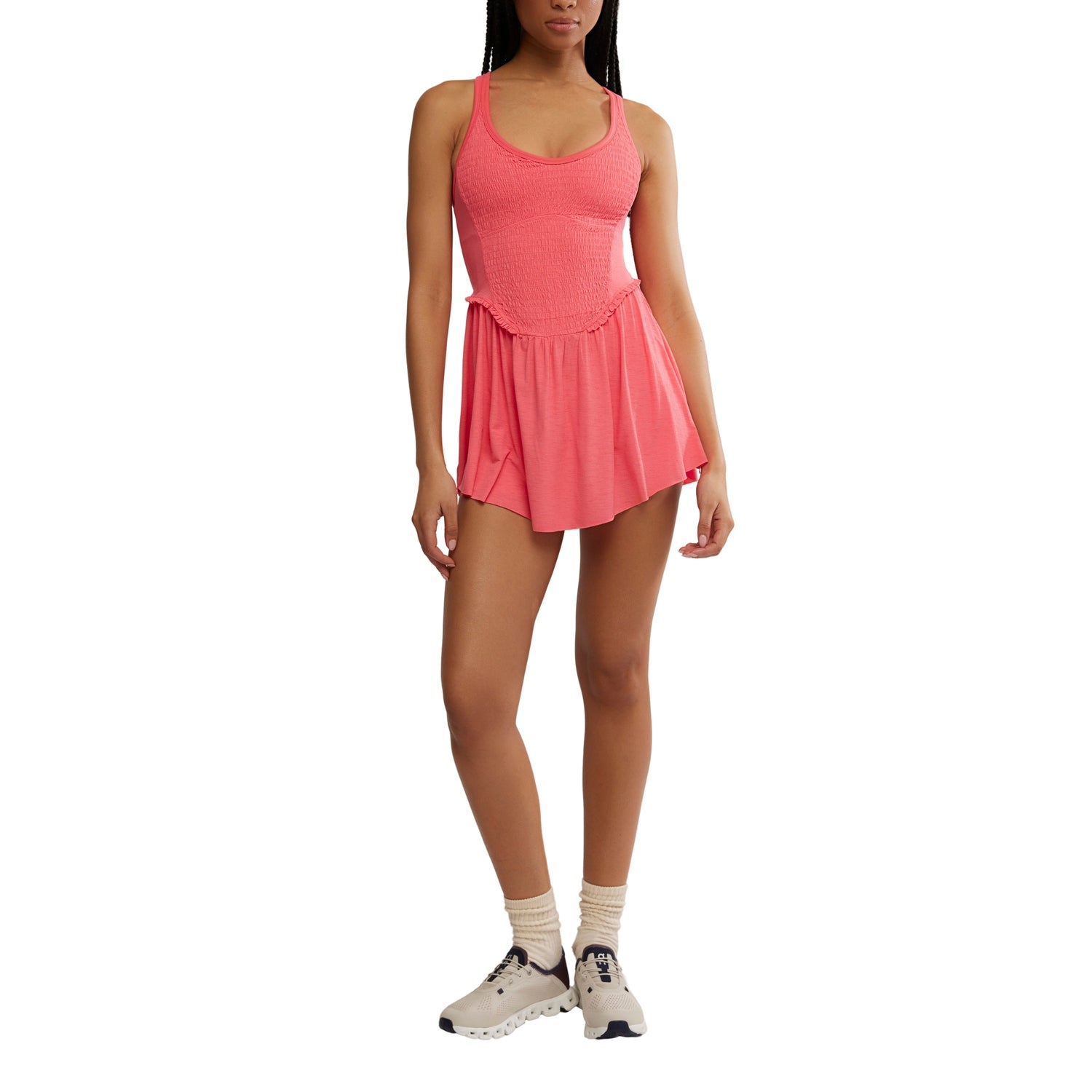 FP Movement 02. WOMENS APPAREL - WOMENS DRESS|SKIRT - WOMENS DRESS ACTIVE Women's Smockin Hot Dress 6184 HIBISCUS