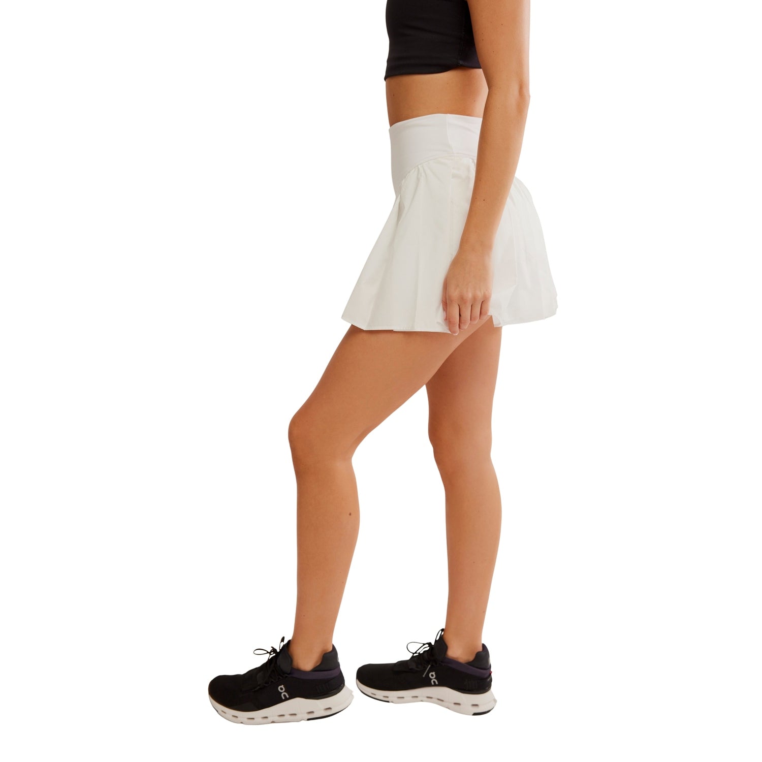 FP Movement 02. WOMENS APPAREL - WOMENS DRESS|SKIRT - WOMENS SKIRT ACTIVE Women's Swing Of Things Skort 1100 WHITE