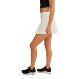FP Movement 02. WOMENS APPAREL - WOMENS DRESS|SKIRT - WOMENS SKIRT ACTIVE Women's Swing Of Things Skort 1100 WHITE
