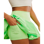 FP Movement 02. WOMENS APPAREL - WOMENS DRESS|SKIRT - WOMENS SKIRT ACTIVE Women's Swing Of Things Skort 3309 LIME