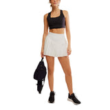 FP Movement 02. WOMENS APPAREL - WOMENS DRESS|SKIRT - WOMENS SKIRT ACTIVE Women's Swing Of Things Skort 1100 WHITE
