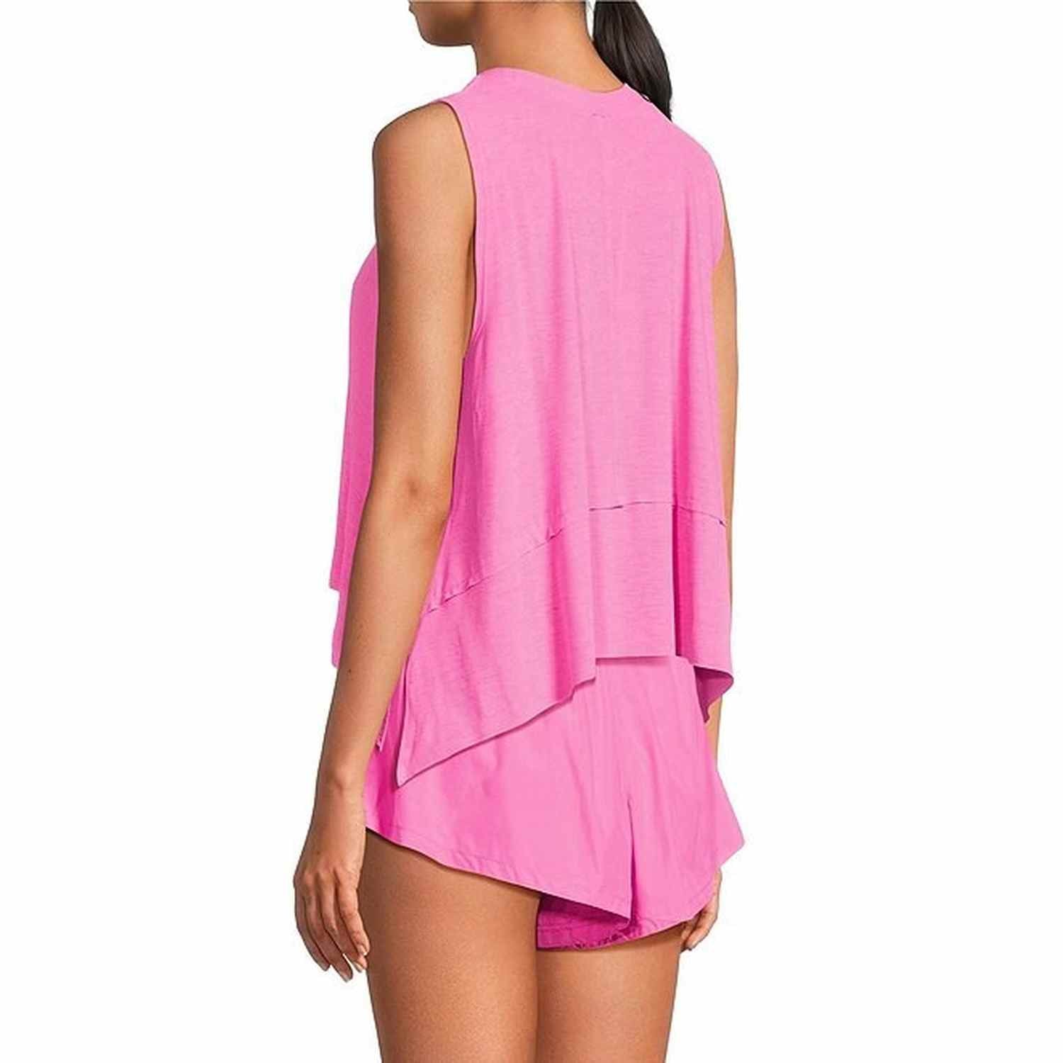 FP Movement 02. WOMENS APPAREL - WOMENS SS SHIRTS - WOMENS TANK ACTIVE Women's Tempo Tank 8825 FUCHSIA FLIRT