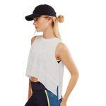 FP Movement 02. WOMENS APPAREL - WOMENS SS SHIRTS - WOMENS TANK ACTIVE Women's Tempo Tank 1100 WHITE