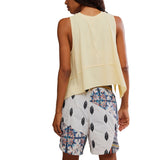 FP Movement 02. WOMENS APPAREL - WOMENS SS SHIRTS - WOMENS TANK ACTIVE Women's Tempo Tank 7804 SUNLIT YELLOW