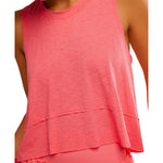 FP Movement 02. WOMENS APPAREL - WOMENS SS SHIRTS - WOMENS TANK ACTIVE Women's Tempo Tank 6184 HIBISCUS