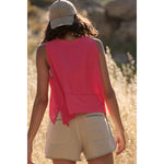 FP Movement 02. WOMENS APPAREL - WOMENS SS SHIRTS - WOMENS TANK ACTIVE Women's Tempo Tank 6184 HIBISCUS