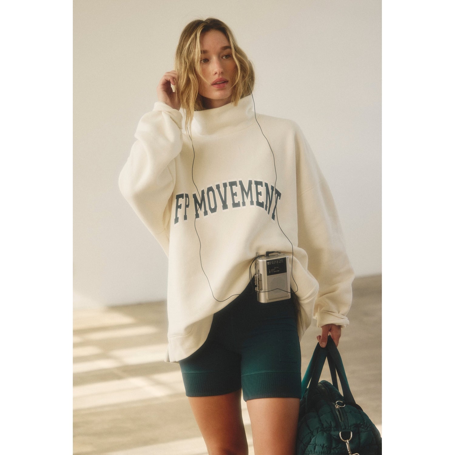 FP Movement 02. WOMENS APPAREL - WOMENS DRESS|SKIRT - WOMENS JUMPERS Women's Victory Set 1006 IVORY COMBO