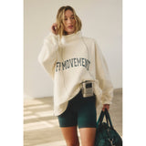 FP Movement 02. WOMENS APPAREL - WOMENS DRESS|SKIRT - WOMENS JUMPERS Women's Victory Set 1006 IVORY COMBO