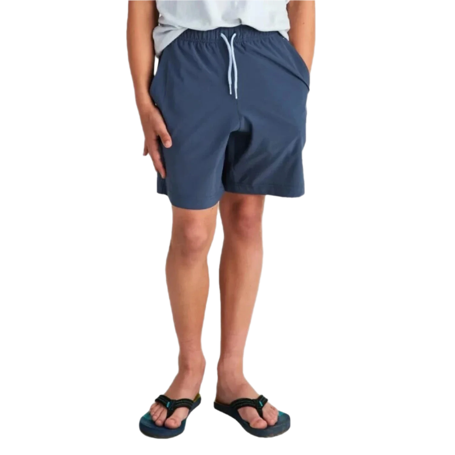 Free Fly Apparel 03. KIDS|BABY - KIDS - KIDS BOTTOMS Boys Breeze Short BLUE DUSK II