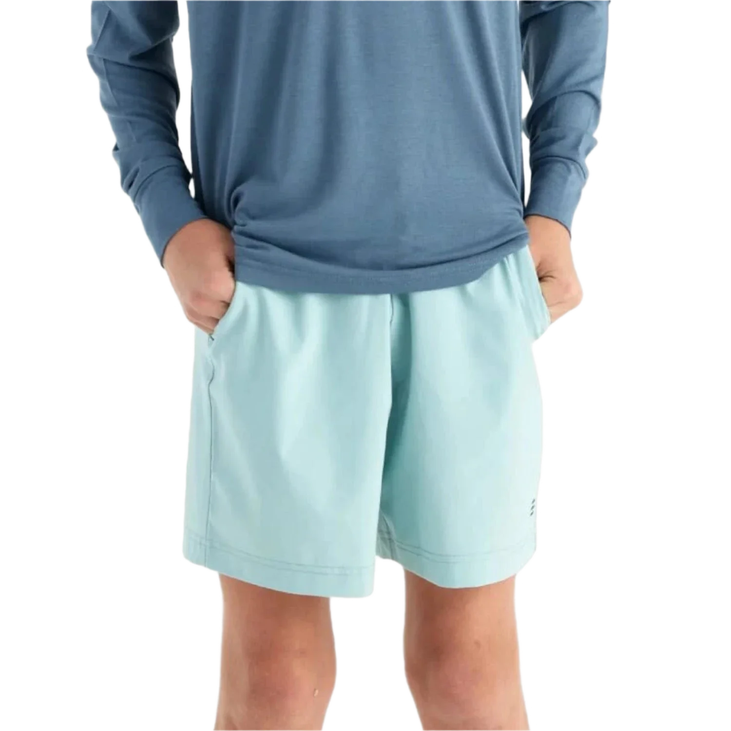 Free Fly Apparel 03. KIDS|BABY - KIDS - KIDS BOTTOMS Boys Breeze Short SEA GLASS