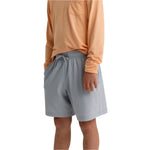 Free Fly Apparel 03. KIDS|BABY - KIDS - KIDS BOTTOMS Boys' Breeze Short STORM CLOUD