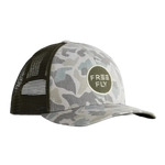 Free Fly Apparel 11. HATS - HATS BILLED - HATS BILLED Camo Trucker Hat BARRIER ISLAND CAMO OSFA