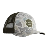 Free Fly Apparel 11. HATS - HATS BILLED - HATS BILLED Camo Trucker Hat BARRIER ISLAND CAMO OSFA