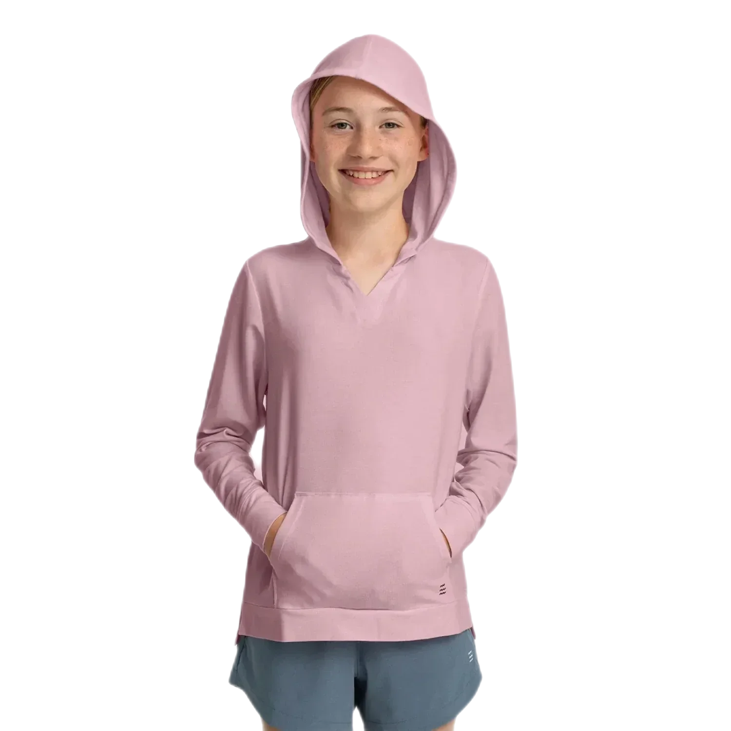 Free Fly Apparel 03. KIDS|BABY - KIDS - KIDS TOPS Girls' Bamboo Shade Hoodie LILAC