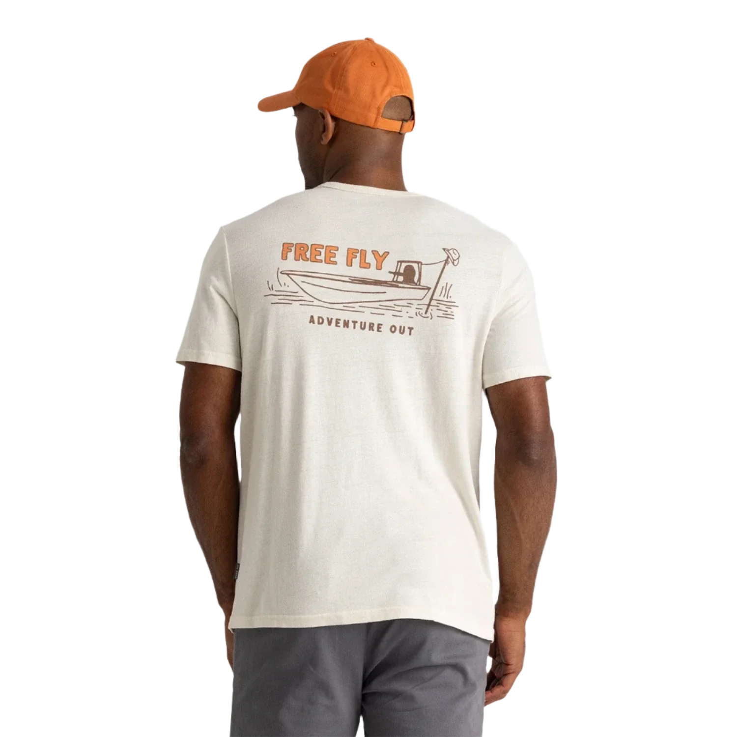 Free Fly Apparel 01. MENS APPAREL - MENS T-SHIRTS - MENS T-SHIRT SS Lazy Tides Pocket Tee HEATHER BIRCH