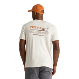 Free Fly Apparel 01. MENS APPAREL - MENS T-SHIRTS - MENS T-SHIRT SS Lazy Tides Pocket Tee HEATHER BIRCH