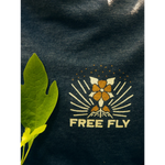 Free Fly Apparel 01. MENS APPAREL - MENS T-SHIRTS - MENS T-SHIRT LS Mellow Meadow Long Sleeve HEATHER BLACK SAND