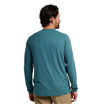 Free Fly Apparel 01. MENS APPAREL - MENS LS SHIRTS - MENS LS CASUAL Men's Bamboo Flex Long Sleeve Henley SEA PINE