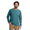 Free Fly Apparel 01. MENS APPAREL - MENS LS SHIRTS - MENS LS CASUAL Men's Bamboo Flex Long Sleeve Henley SEA PINE
