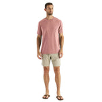 Free Fly Apparel 01. MENS APPAREL - MENS SS SHIRTS - MENS SS ACTIVE Men's Bamboo Flex Pocket Tee HEATHER BRICK