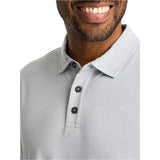 Free Fly Apparel 01. MENS APPAREL - MENS SS SHIRTS - MENS SS POLO Men's Bamboo Flex Polo II HEATHER ASPEN GREY