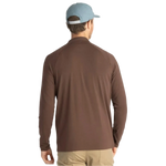 Free Fly Apparel 01. MENS APPAREL - MENS LS SHIRTS - MENS LS CASUAL Men's Bamboo Flex Quarter Zip MUSTANG