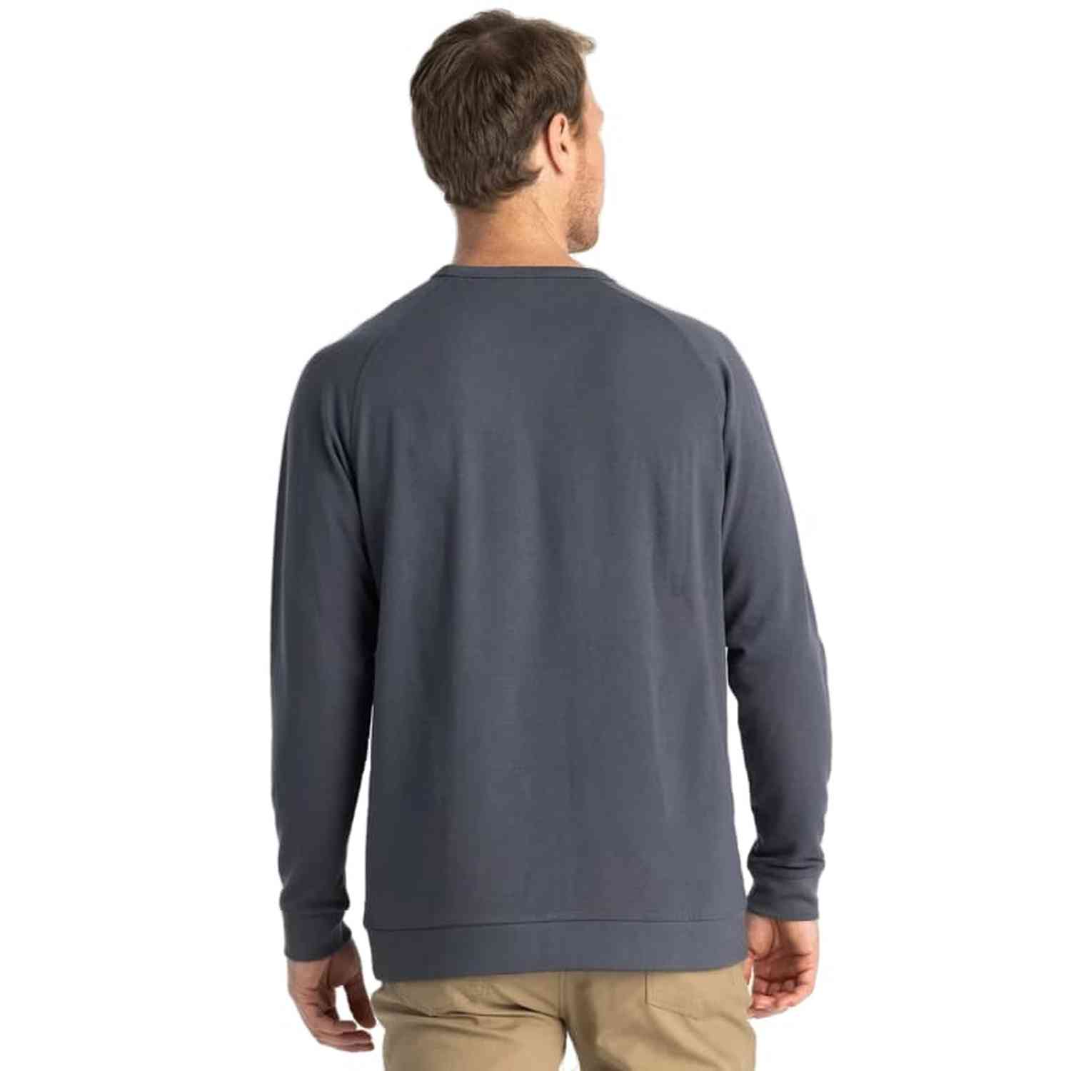 Men’s Bamboo Lightweight Fleece Crew Free Fly Apparel