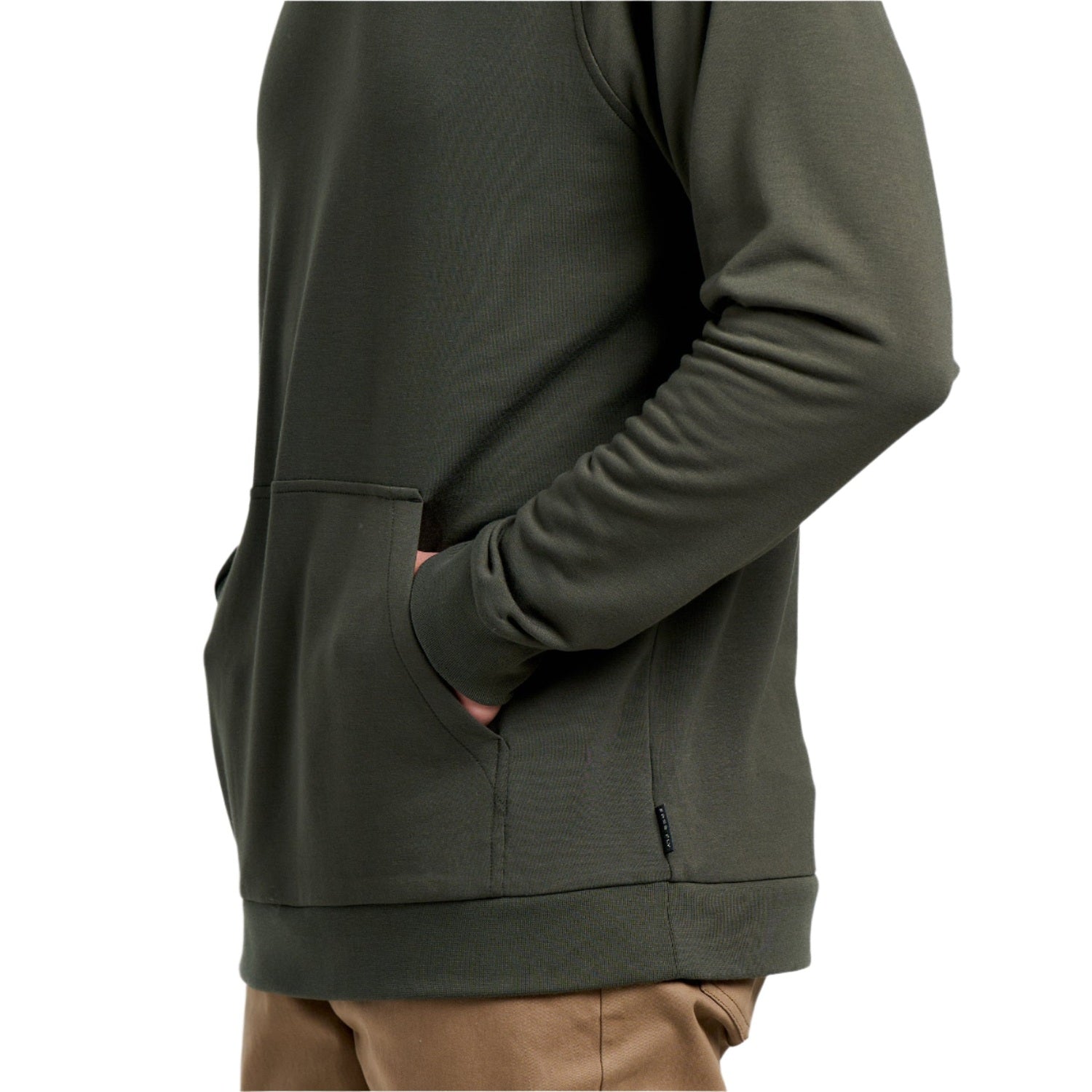 Free Fly Apparel 01. MENS APPAREL - MENS HOODIES|SWEATERS - MENS PO HOODY Men's Bamboo Lightweight Fleece Hoody DARK FOREST