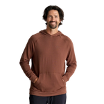 Free Fly Apparel 01. MENS APPAREL - MENS HOODIES|SWEATERS - MENS PO HOODY Men's Bamboo Lightweight Fleece Hoody CHESTNUT