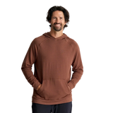 Free Fly Apparel 01. MENS APPAREL - MENS HOODIES|SWEATERS - MENS PO HOODY Men's Bamboo Lightweight Fleece Hoody CHESTNUT