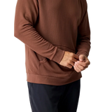 Free Fly Apparel 01. MENS APPAREL - MENS HOODIES|SWEATERS - MENS PO HOODY Men's Bamboo Lightweight Fleece Hoody CHESTNUT