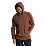 Free Fly Apparel 01. MENS APPAREL - MENS HOODIES|SWEATERS - MENS PO HOODY Men's Bamboo Lightweight Fleece Hoody CHESTNUT