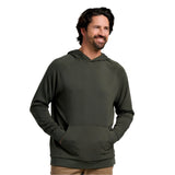Free Fly Apparel 01. MENS APPAREL - MENS HOODIES|SWEATERS - MENS PO HOODY Men's Bamboo Lightweight Fleece Hoody DARK FOREST