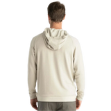 Free Fly Apparel 01. MENS APPAREL - MENS HOODIES|SWEATERS - MENS PO HOODY Men's Bamboo Lightweight Fleece Hoody SANDSTONE