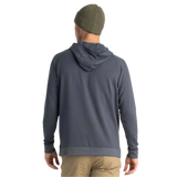 Free Fly Apparel 01. MENS APPAREL - MENS HOODIES|SWEATERS - MENS PO HOODY Men's Bamboo Lightweight Fleece Hoody STORM CLOUD