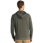 Free Fly Apparel 01. MENS APPAREL - MENS HOODIES|SWEATERS - MENS PO HOODY Men's Bamboo Lightweight Fleece Hoody FATIGUE