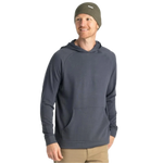 Free Fly Apparel 01. MENS APPAREL - MENS HOODIES|SWEATERS - MENS PO HOODY Men's Bamboo Lightweight Fleece Hoody STORM CLOUD