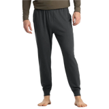 Free Fly Apparel 01. MENS APPAREL - MENS PANTS - MENS PANTS LOUNGE Men's Bamboo Lightweight Fleece Jogger BLACK SAND