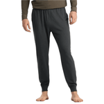 Free Fly Apparel 01. MENS APPAREL - MENS PANTS - MENS PANTS LOUNGE Men's Bamboo Lightweight Fleece Jogger BLACK SAND